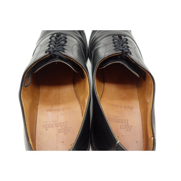 Allen Edmonds Park Avenue Black Leather Cap Toe Lace Up Oxfords Shoes Mens 13 AA main image 11